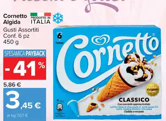Carrefour Market Cornetto Algida offerta