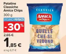 Carrefour Market Patatine Classiche Amica Chips offerta