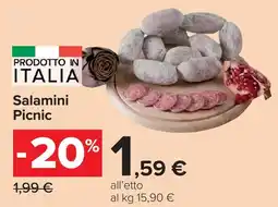 Carrefour Market Salamini Picnic offerta