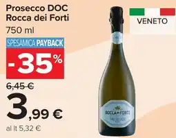 Carrefour Market Prosecco DOC Rocca dei Forti offerta