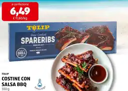 ALDI Tulip costine con salsa bbq offerta