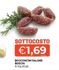 Mercatò Bocconcini Salame Boschi offerta