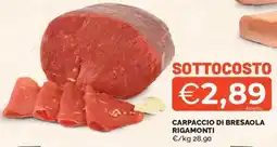 Mercatò Carpaccio di Bresaola Rigamonti offerta