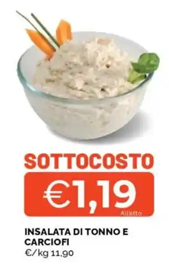 Mercatò Insalata di tonno e carciofi offerta