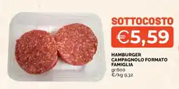 Mercatò HAMBURGER CAMPAGNOLO offerta