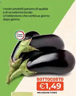 Mercatò MELANZANE TONDE offerta