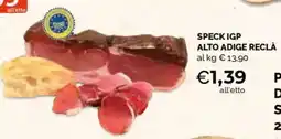 Mercatò Extra Speck IGP Alto Adige Reclà offerta