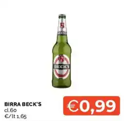 Mercatò BIRRA BECK'S offerta