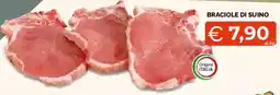 Mercatò Extra Braciole di suino offerta
