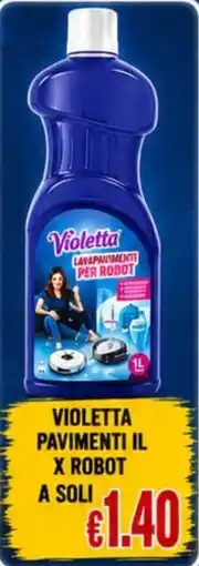 A Casa Mia Violetta Lavapavimenti per Robot offerta