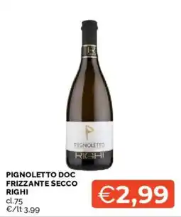 Mercatò Pignoletto DOC Frizzante Secco Righi offerta