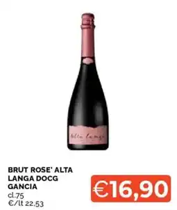 Mercatò BRUT ROSE' ALTA LANGA DOCG GANCIA offerta