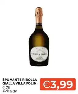 Mercatò SPUMANTE RIBOLLA GIALLA VILLA FOLINI offerta
