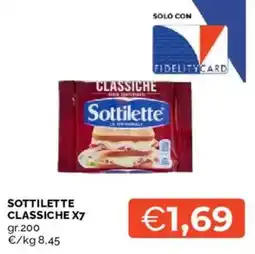 Mercatò Sottilette Classiche offerta