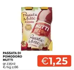 Mercatò Passata di pomodoro Mutti offerta
