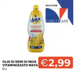 Mercatò OLIO DI SEMI DI MAIS VITAMINIZZATO MAYA offerta