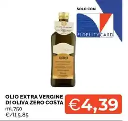 Mercatò Olio extra vergine di oliva Zero Costa offerta
