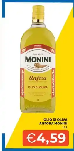 Mercatò Olio di oliva Anfora Monini offerta