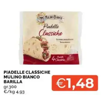 Mercatò Piadelle Classiche Mulino Bianco offerta