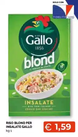 Mercatò Extra Riso blond per insalate Gallo offerta