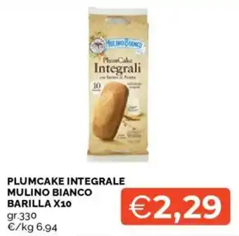 Mercatò PlumCake Integrale Mulino Bianco offerta