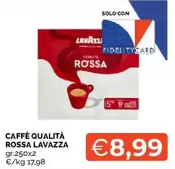 Mercatò Caffè Qualità Rossa Lavazza offerta