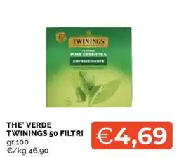 Mercatò THE' VERDE TWININGS offerta