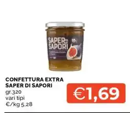 Mercatò Confettura extra Saper di Sapori offerta