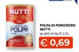 Mercatò Extra POLPA DI POMODORO MUTTI offerta