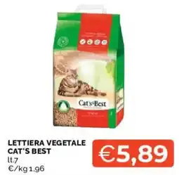 Mercatò LETTIERA VEGETALE CAT'S BEST offerta