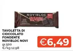 Mercatò Tavoletta di cioccolato fondente Novibloc Novi offerta