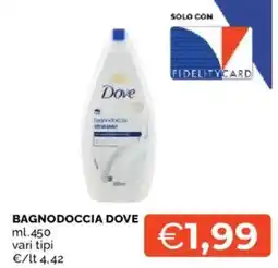 Mercatò BAGNODOCCIA DOVE offerta