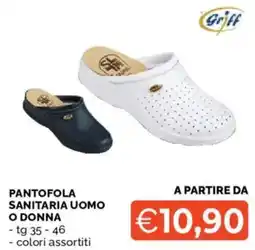 Mercatò PANTOFOLE SANITARIE Griff offerta
