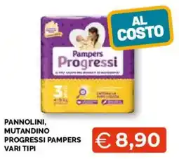 Mercatò Extra Pannolini, mutandino progressi Pampers offerta