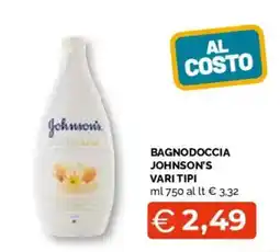 Mercatò Extra Bagnodoccia Johnson's offerta