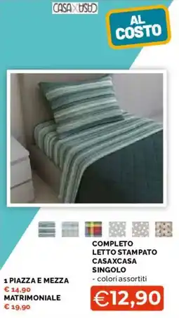 Mercatò Extra Completo letto stampato CASAXCASA offerta