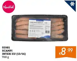 Zona SCAMPI INTERI EU offerta