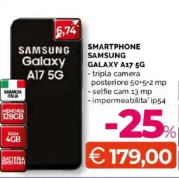 Mercatò Big Smartphone samsung galaxy A17 5G offerta