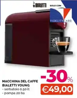 Mercatò Big MACCHINA DEL CAFFE BIALETTI YOUNG offerta
