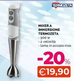 Mercatò Big Mixer a immersione Termozeta offerta