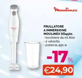 FRULLATORE A IMMERSIONE MOULINEX DD45A1