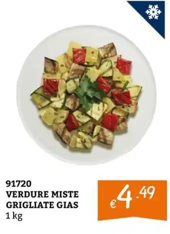 Zona VERDURE MISTE GRIGLIATE GIAS offerta
