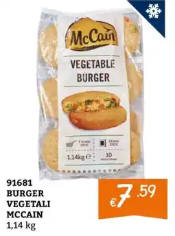 Zona Burger Vegetali McCain offerta