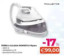 Mercatò Big FERRO A CALDAIA ROWENTA VR5020 offerta