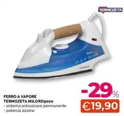 Mercatò Big FERRO A VAPORE TERMOZETA MILORDgooo offerta