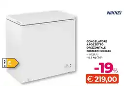 Mercatò Big Congelatore a pozzetto orizzontale Nikkei KNCO200E offerta