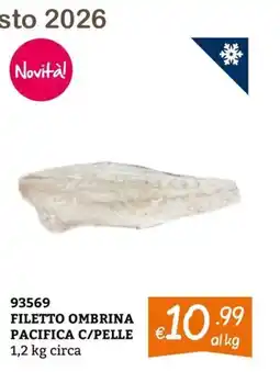Zona FILETTO OMBRINA PACIFICA C/PELLE offerta