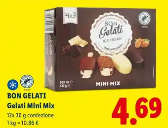Lidl BON GELATI Gelati Mini Mix offerta