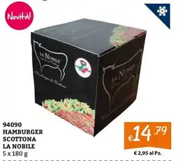 Zona Hamburger scottona la nobile offerta