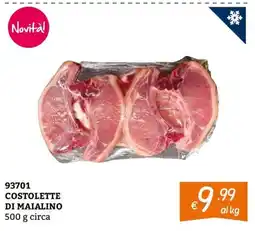 Zona Novità COSTOLETTE DI MAIALINO offerta